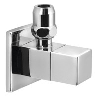 SAPHO Kutni ventil s maticom kvadratni 1/2"x3/8", krom
